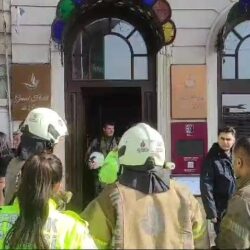 Beyoğlu’nda otel saunasında yangın